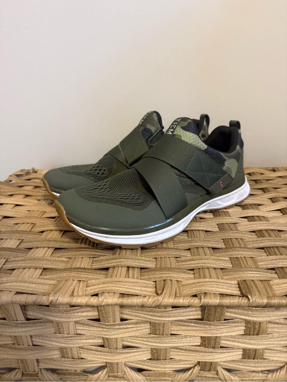 Tiem Olive Camo Cycle Shoes with SPD clips